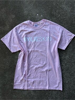 Kylie Jenner Skin Pink Logo Short Sleeve T Shirt